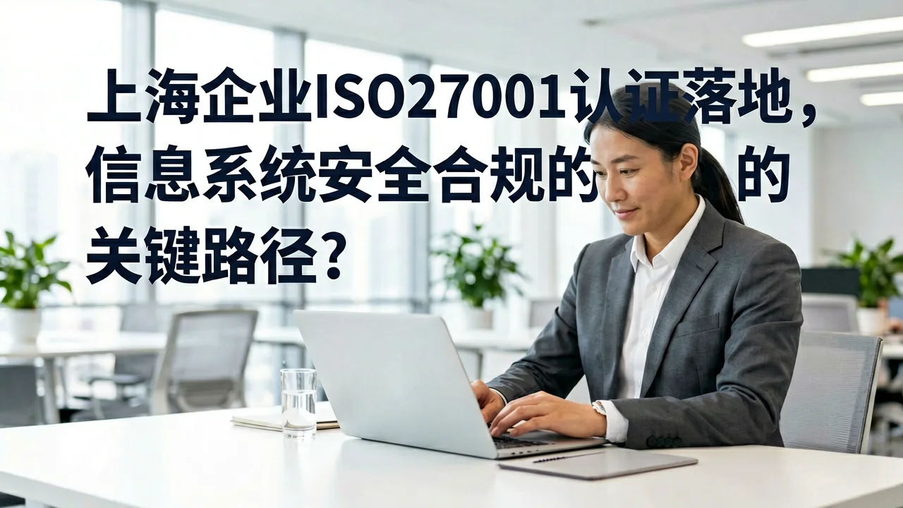 上海企业ISO27001认证落地，信息系统安全合规的关键路径