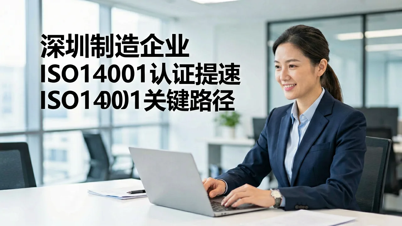 深圳制造企业ISO14001认证提速的关键路径